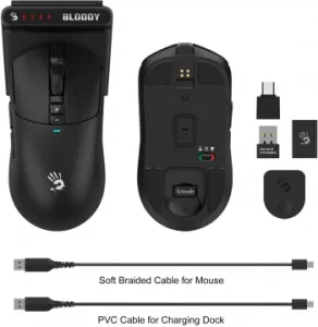  A4Tech Bloody R72 Pro Duo   26000dpi . USB/USB-C 7but