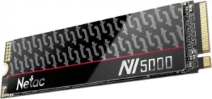  SSD Netac 500GB M.2 2280 NV5000-T PCIe 4 x4 NVMe 3D NAND SSD, R/W up to 4800/2700MB/s, IO