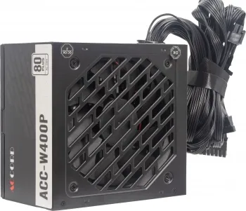   Accord ATX 400W ACC-W400P 80 PLUS WHITE (20+4pin) 120mm fan 6xSATA
