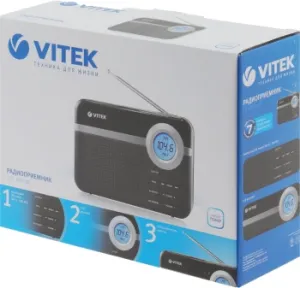   VITEK VT-3592(BK)  	UM-2/. 	1 .
