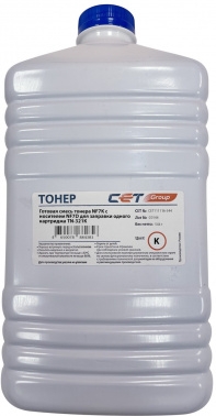 Тонер Cet NF7K+NF7D CET111116-544 черный бутылка 544гр. для принтера KONICA MINOLTA Bizhub 224e/C224