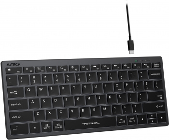  A4Tech Fstyler FX61  USB slim LED (FX61 GREY)