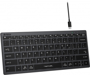  A4Tech Fstyler FX61  USB slim LED (FX61 GREY)