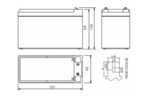  Powerman Battery 12V/7AH CA1270