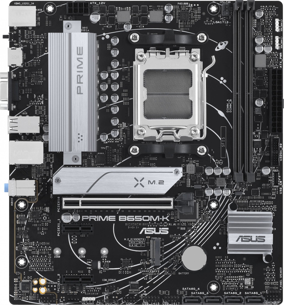   Asus PRIME B650M-K Socket AM5