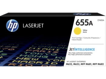 Тонер-картридж HP 655A желтый для HP CLJ M652/M653/MFP M681/M682 (CF452A) 10500 стр