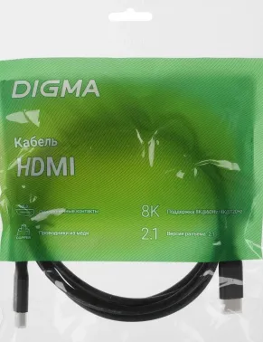  - Digma HDMI (m)/HDMI (m) 2. . ..  (D-HDMI-V2.1-2M)