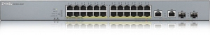  Zyxel GS1350-26HP, 24xGE PoE+, 2xCombo (SFP/RJ-45),  PoE 375 ,  