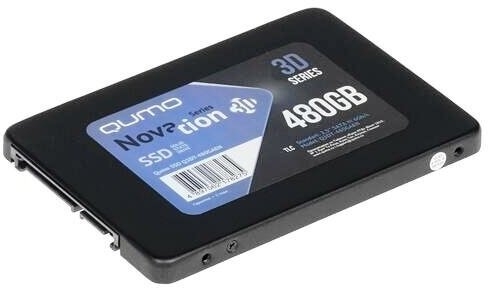  SSD 480GB QUMO Novation TLC 3D (Q3DT-480GAEN) 2,5/7 mm R/W 560/540 AS2258 Ret