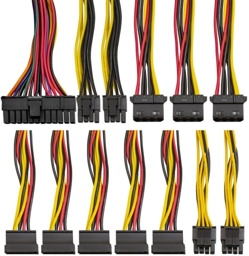   450W Exegate 450NPX, ATX, SC, black, 12cm fan, 24+4p, 6/8p PCI-E, 3*SATA, 2*IDE, FDD + 