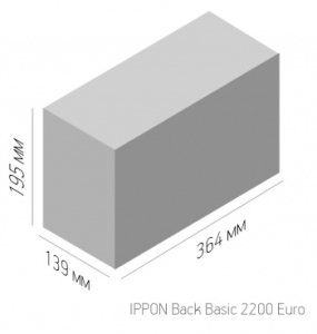    Ippon Back Basic 2200 Euro 1320 2200 
