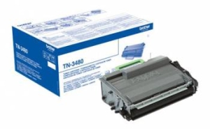   Brother TN3480   Brother HL-L5000D/L5100DN/L5100DNT/L5200DW/L5200DWT/L6250DN