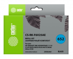   Cactus CS-RK-F6V25AE  60  HP DeskJet Ink Advantage 1115/2135/3635/3835/
