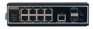 Osnovo SW-60812/I 8x100Mb 1G 2SFP 300W
