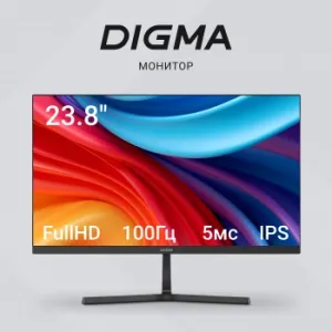   23.8  Digma Progress 24P402F {IPS 1920x1080 100Hz 5ms 250cd HDMI DP M/M}