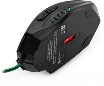  Oklick 815G black optical (2400dpi) USB Gaming (6but)