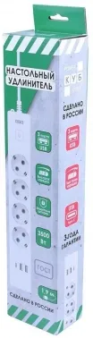   PowerCube, 4 / ., 3USB, 3500 , 16, 1.9 , 3*1,0 () PC-6-2M