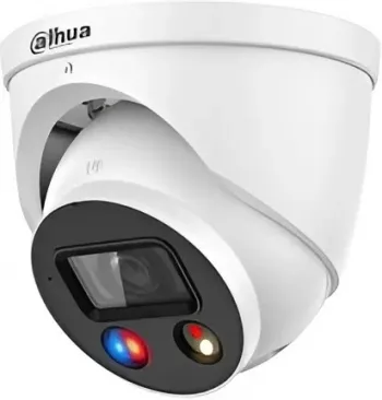 Уличная купольная IP-видеокамера TiOC DAHUA DH-IPC-HDW3849HP-AS-PV-0280B-S5 с ИИ и активным сдержива