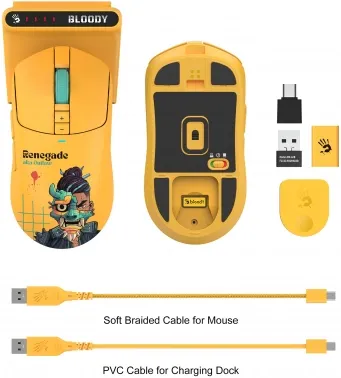  A4Tech Bloody R72 Ultra Duo Renegade Sunset /  20000dpi . USB/USB