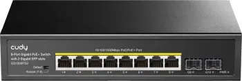  Cudy GS1008PS2 (L2) 8x1/ 2SFP 8PoE+ 120W 