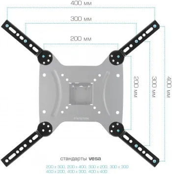    Kromax ADAPTER-400, ,   VESA 200/300*200/300/400*200