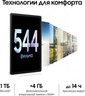  Samsung Galaxy Tab S6 Lite SM-P625 1280 (2.4) 8C RAM4Gb ROM64Gb SM-P625NLGACAU