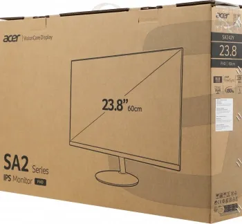  23.8'' Acer SA242YEBI (IPS, 1920x1080, 4ms, 250cd, 100Hz, 1xVGA+ 1xHDMI(1.4))