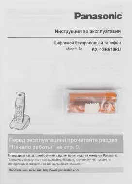   DECT Panasonic KX-TGB610RUR, , , /