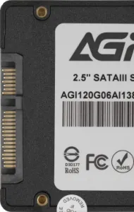  AGI SSD 120Gb SATA3 2.5 500/510 MB/s AGI120G06AI138