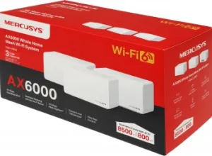  Mesh  Mercusys Halo H90X(3-pack) AX6000 10/100/1000BASE-TX