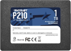  SSD Patriot P210 1TB, SATA 2.5, P210S1TB25, 520/430, RET