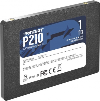  SSD Patriot P210 1TB, SATA 2.5, P210S1TB25, 520/430, RET