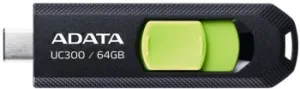   A-Data 64Gb Type-C UC300 ACHO-UC300-64G-RBK/GN USB3.2 /