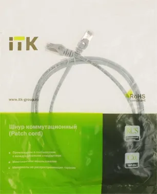   ITK PC01-C5EF-1M5 (-), .5 FTP, 1,5, 