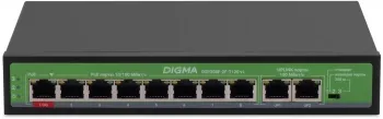  Digma DSP208F-2F-T120 DSP208F-2F-T120 V1 10x100/ 8PoE 8PoE+ 1PoE++ 120W 