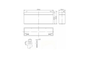  Delta DTM 12022 (12V, 2.2Ah)