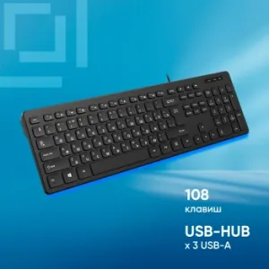 Oklick K733, USB slim Multimedia, 