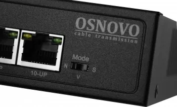  PoE OSNOVO SW-21000(120W), 8 x FE   PoE (IEEE 802.3af/at), 2 x FE,  30W  