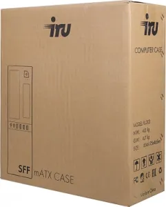   IRU Office 310H6SF SFF i3 12100 (3.3) 8Gb SSD256Gb UHDG 730 Free DOS GbitEth 300W  