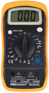  Proconnect (13-3022)   MAS838L(DT858L)