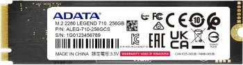 SSD ADATA 256Gb LEGEND 710 PCIe Gen3 x4 M.2 2280