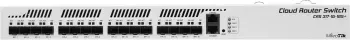  MikroTik CRS317-1G-16S+RM 16 SFP+, 1 1G RJ45, SwOS  RouterOS