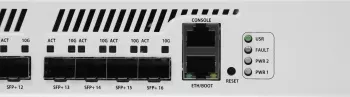  MikroTik CRS317-1G-16S+RM 16 SFP+, 1 1G RJ45, SwOS  RouterOS