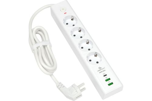   Cablexpert Exnovo EXN-4-CU2-W-2, 4, 16, 1xType-C PD, 30, 2USB, 2, . 4+,