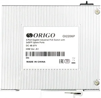  Unmanaged Industrial Switch 4x1000Base-T PoE, 2x1000Base-X SFP, PoE Budget 120W, Surge 4K