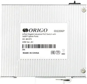  Unmanaged Industrial Switch 4x1000Base-T PoE, 2x1000Base-X SFP, PoE Budget 120W, Surge 4K