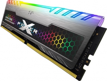   Silicon Power 8GB 3200 XPOWER Turbine RGB DDR4 CL16 DIMM 1Gx8 SR
