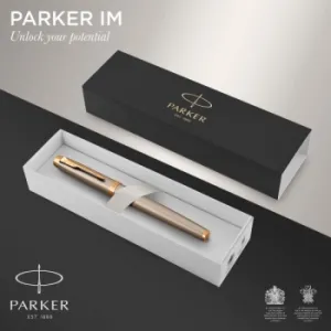   Parker IM Core F321 (1931649) Brushed Metal GT F    ..
