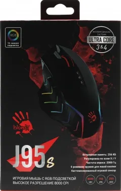  A4Tech Bloody J95s   (8000dpi) USB (9but)