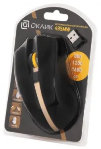  Oklick 495MW /   (1600dpi)  USB (6but)